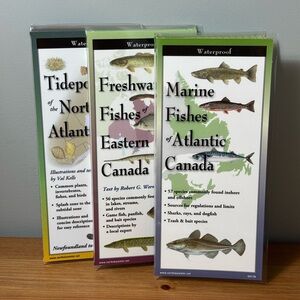 Folding Guide Bundle: Tidepools, Freshwater Fish, and Marine Fish